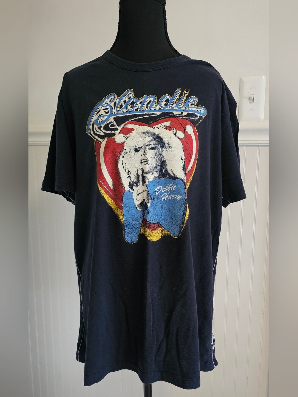 Trunk Ltd Blondie Graphic Tee - Navy with Multi-Color Print XL